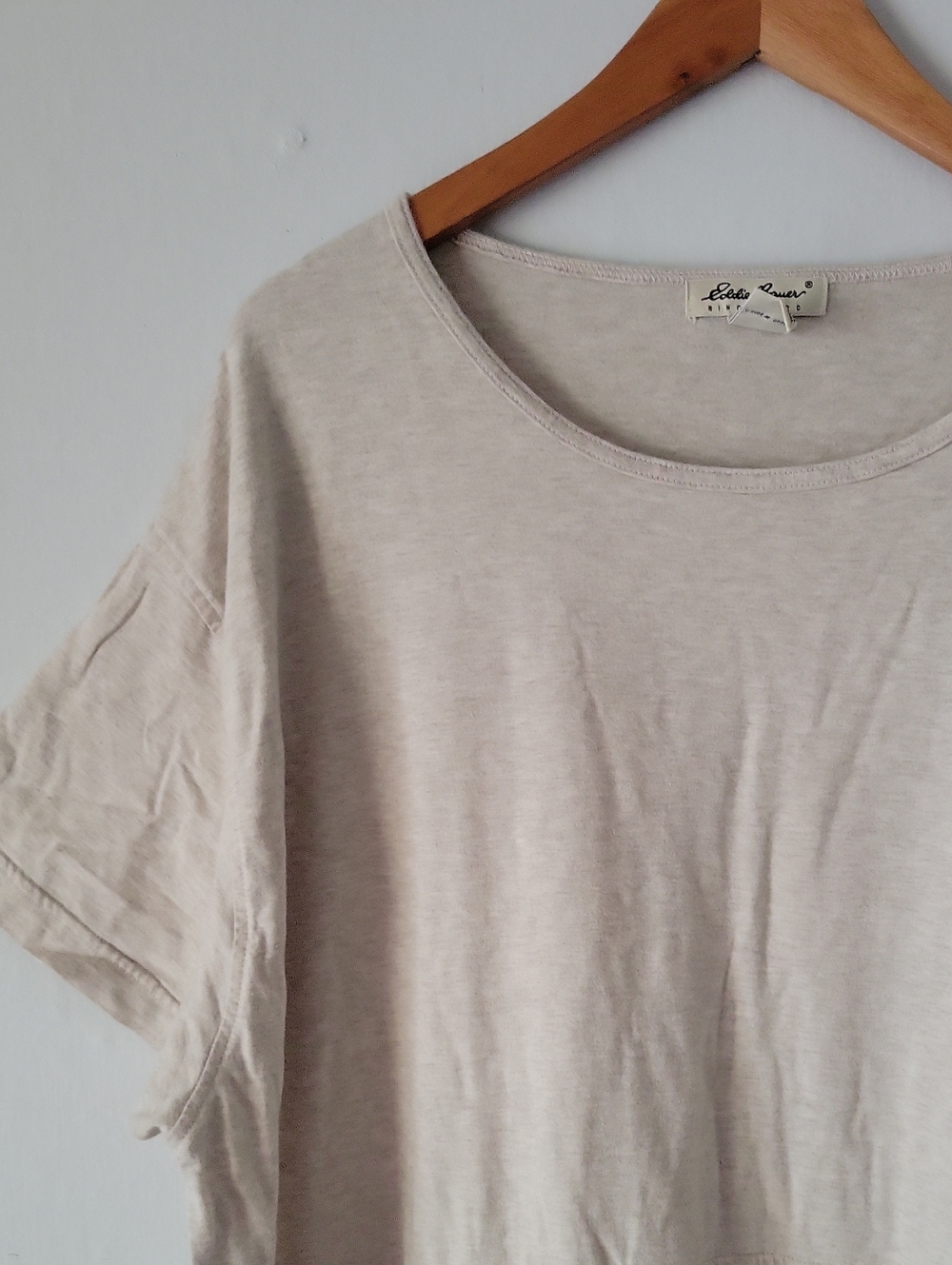 Eddie Bauer Beige 100% Cotton Maxi Dress Size XXL - Picture 3 of 4